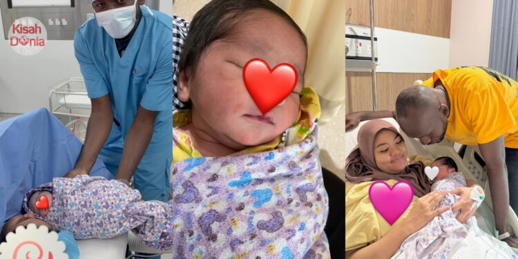 Alhamdulillah! Fila & Adama Selamat Timang Anak Sulung “Princess Mommy & Papa”