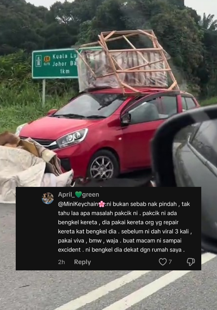 Axia Merah Angkut Sampah, Rupanya Pemilik Bengkel ‘Lenjan’ Kereta Pelanggan?