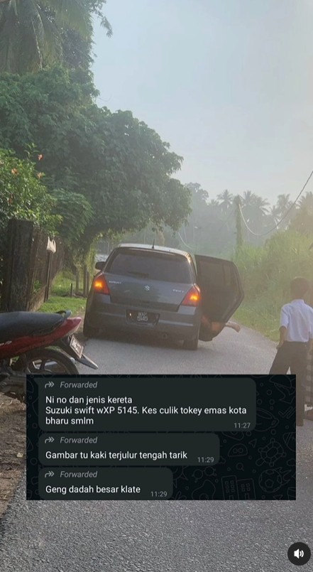 Lelaki Diculik Ditinggalkan Di Tumpat, Gagal Cam Pelaku Kerana Mata Ditutup