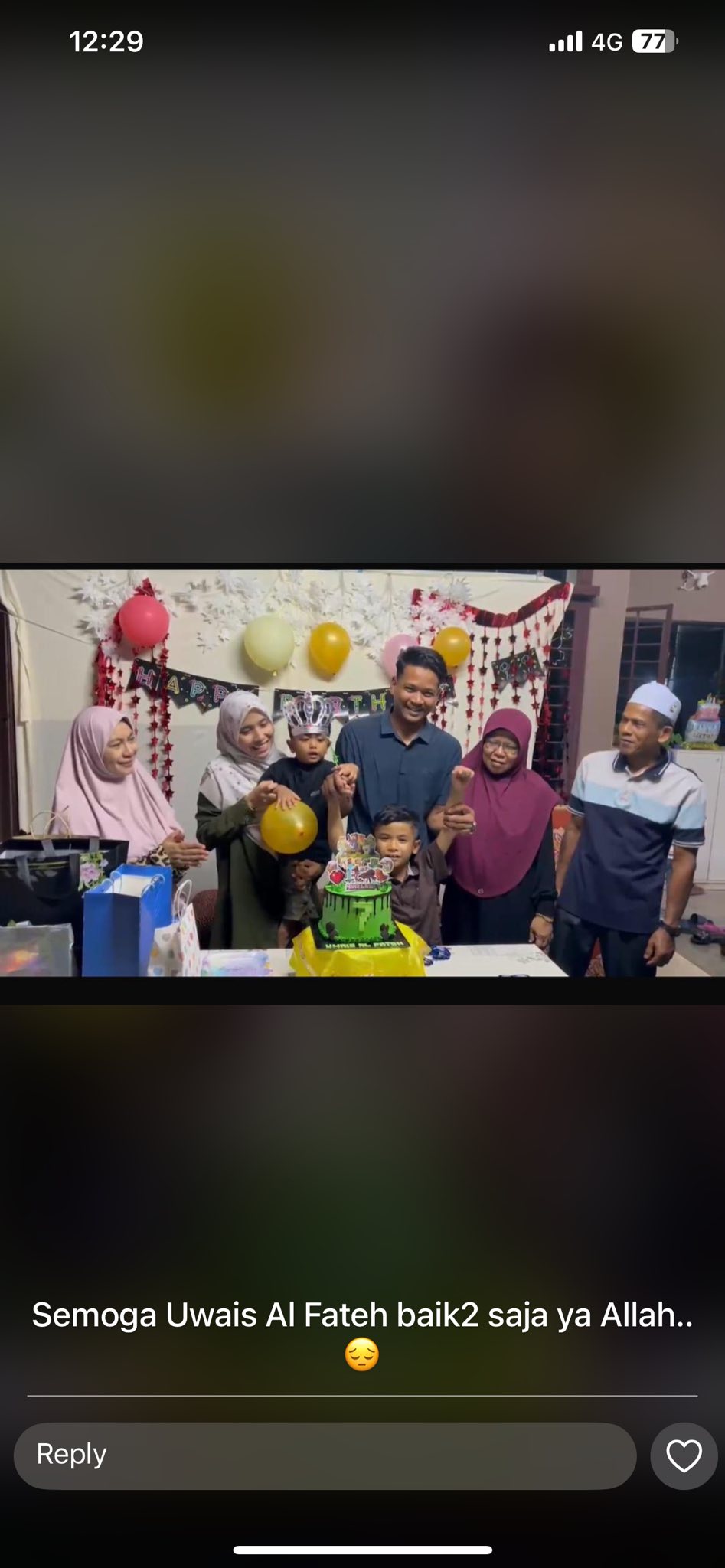 Muka Biru & Jantung Terhenti, Anak Tersedak Belon Ketika Sambutan Hari Jadi