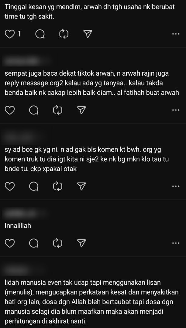 “Bukan Saja-Saja Akak Bagi Makan Ke Dia” – Komen Yang Sempat Ditulis Cikgu Nina