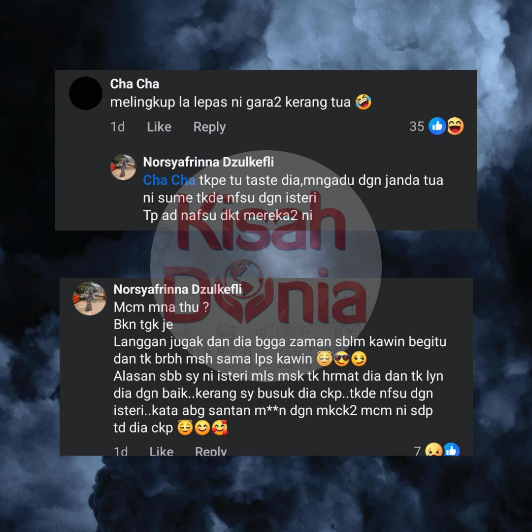 “Dia Cakap Kerang Busuk, Tiada Nafsu” – Isteri Abang Santan