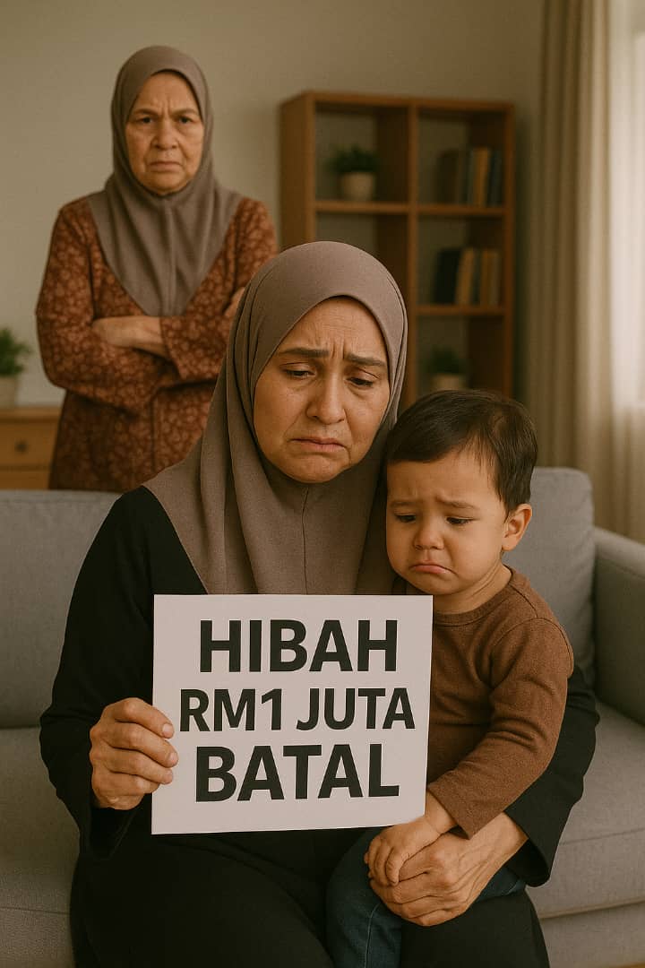 Suami Tinggal Hibah RM1J, Mentua Cabar Di Mahkamah, Akhirnya Diagih Ikut Faraid