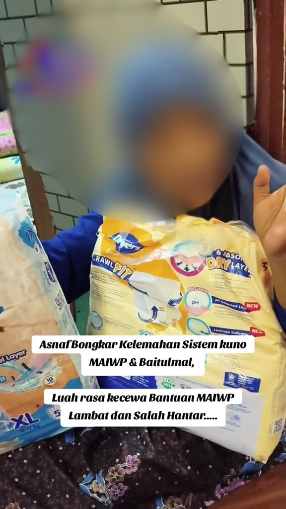 Order Lampin Seluar Tapi Dapat Pelekat, Wanita Asnaf Kritik Sistem Pihak Zakat