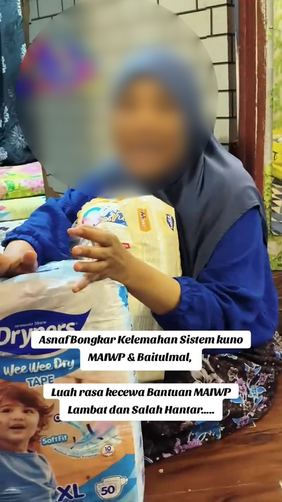 Order Lampin Seluar Tapi Dapat Pelekat, Wanita Asnaf Kritik Sistem Pihak Zakat