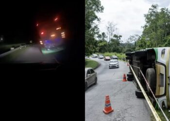 NAHAS BAS UPSI : Saksi Dakwa Pemandu Bas Potong ‘Double Line’ & Bawa Laju