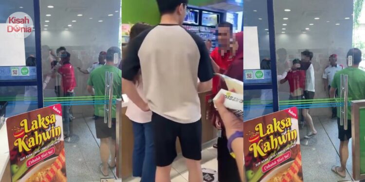Tegur Pelancong China Potong Barisan, Pakcik Dikasari & Sekuriti Hanya Tercegat