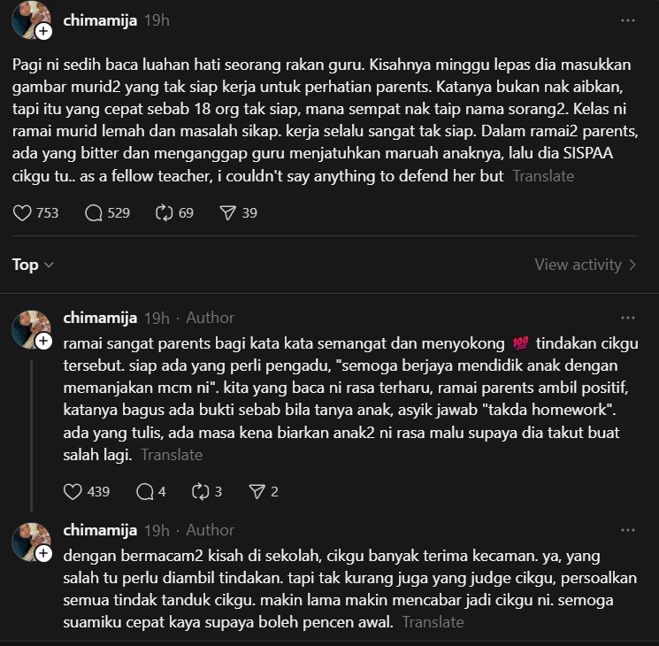Guru Hantar Foto 18 Murid Tak Siap Tugasan Di WhatsApp, Ibu Bapa Lapor SiSPAA