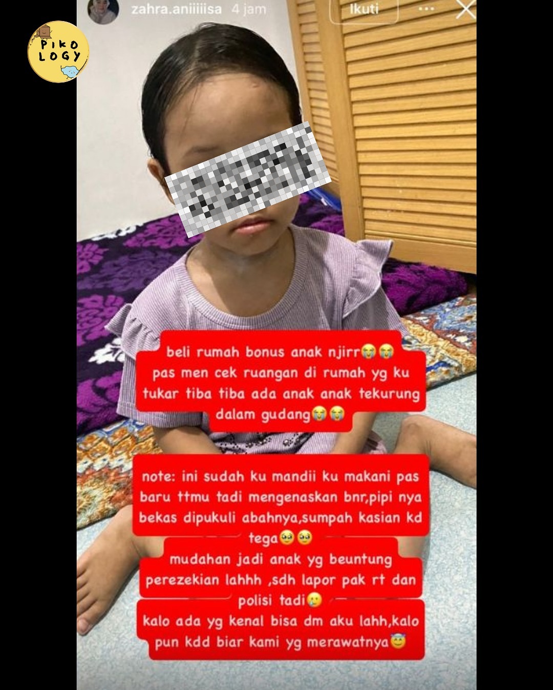 Baru Beli Rumah, Wanita Terkejut Temui Budak 5 Tahun Dikurung, Kotor & Kelaparan