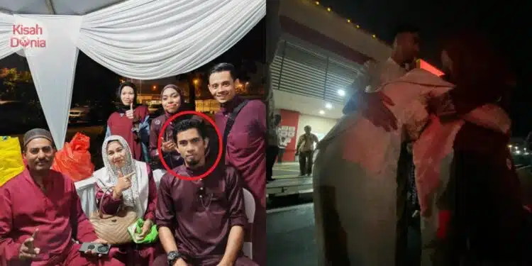 Abang Rebah Ke Longkang Ketika Adik Bersanding” Mandikan Dengan Tangan Berinai”