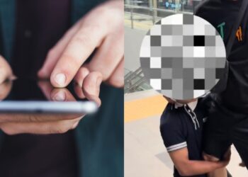 “Tak Sengaja” – Ambil Gambar Bawah Skirt, Lelaki Melutut Di Kaki Suami