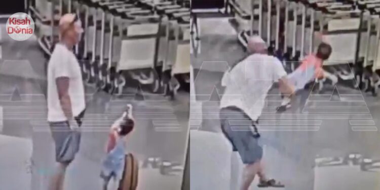 Dibanting Ke Lantai Oleh Lelaki Di Lapangan Terbang, Budak 2 Tahun Disahkan Koma