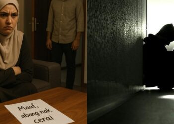“Tak Sengaja” – Ambil Gambar Bawah Skirt, Lelaki Melutut Di Kaki Suami