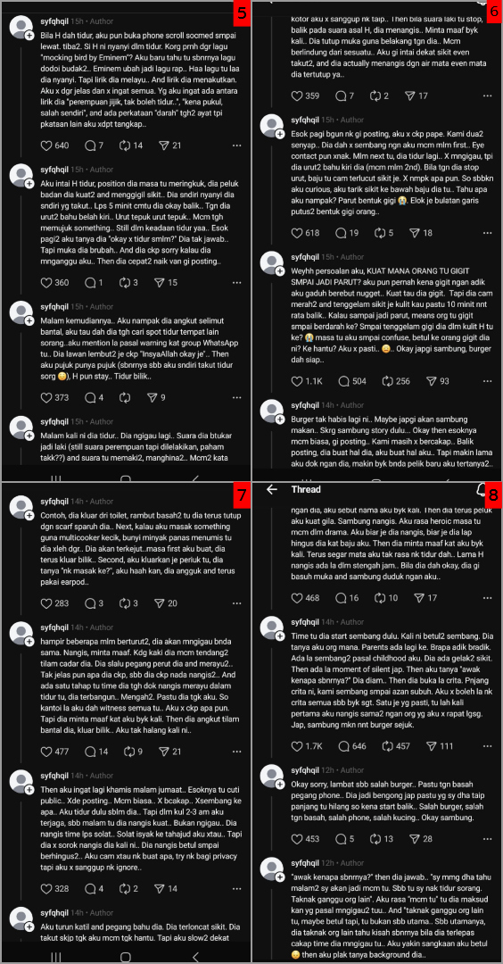 Roomate Tidur Nyanyi Lagu Eminem, Parut Gigi Di Bahu, Rupanya Sorok Kisah Sedih