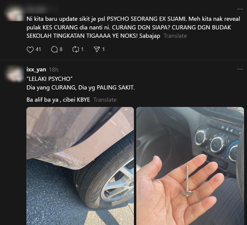 Hina Parut Czer Bekas Isteri, Lelaki Didakwa Berskandal Dengan Gadis Tingkatan 3