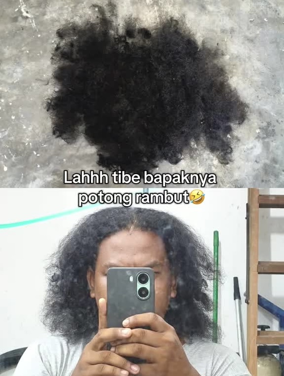Ayah Nekad Tiada Lagi Rambut Kembang, Anak Tak Kenal Selepas Setahun