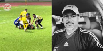 Firos Rebah Depan Gawang Gol : Tak Kesampaian Hantar Anak Daftar UTM Pagi Ini
