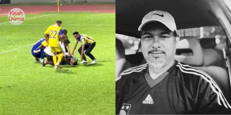 Firos Rebah Depan Gawang Gol : Tak Kesampaian Hantar Anak Daftar UTM Pagi Ini
