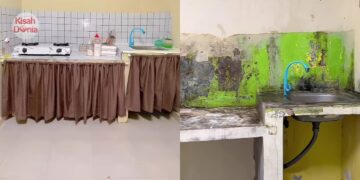Dihalau Lepas Deko Rumah Sewa, Suami Isteri Cabut Semuanya Kepada Rupa Asal