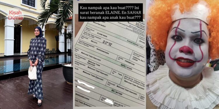 Sijil Lahir Bayi Fara Salleh Tiada Nama Bapa Kandung – “Ini Bukan Anak Haram”