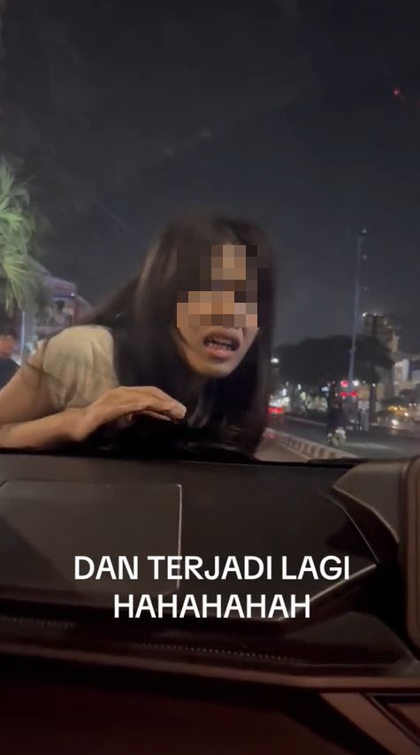“Taknak Nak Ikut!”-Belum Move On, Wanita Melekat Di Cermin Kereta Ex Boyfriend