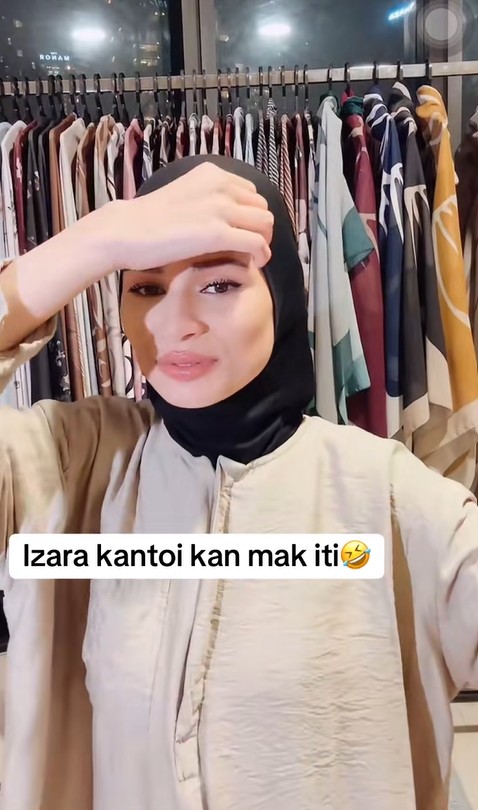 Izara Dedahkan TokTi Mudah Teracun Barang TikTok “Yang Ngarut-Ngarut Dia Beli”