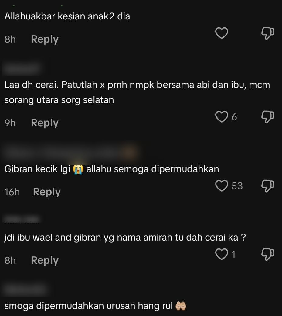 Ibu & Abi Baby Gibran Rupanya Sudah Bercerai Selepas Berpantang Tahun Lalu