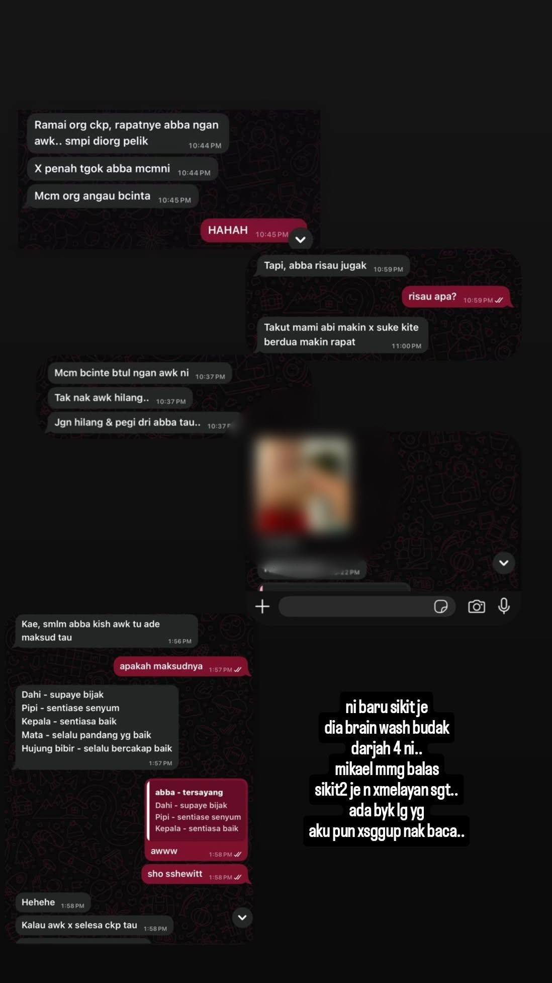 Isteri Berkali Gugur, Suami Dekati Budak Lelaki Darjah 4, Mesej Perkara Jelik