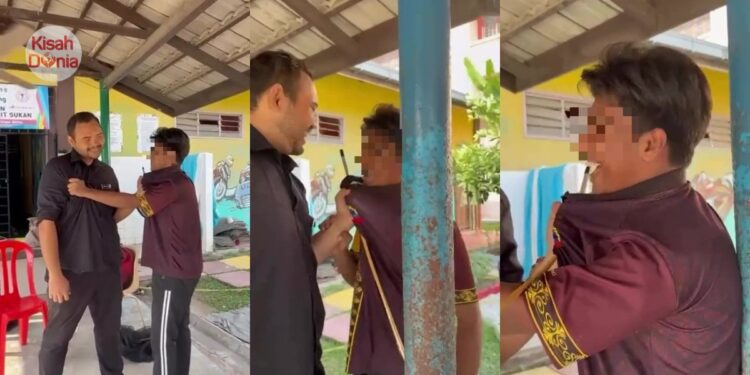 Bengang Ditegur Ponteng Kelas PJ, Pelajar Tingkatan 2 ‘Debik’ Muka Cikgu