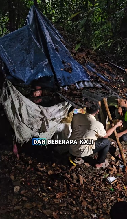 Ibu Anak 7 Hidup Merempat Sendirian Di Hutan, Anak Sulung Dedah Derita Keluarga