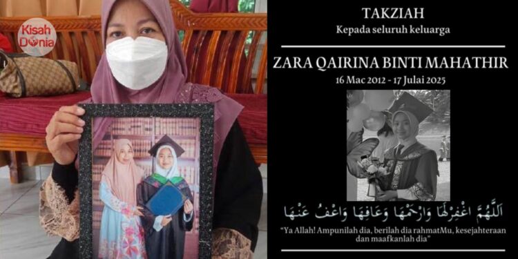 Ibu Arah Peguam Uruskan Proses Gali Semula Kubur Zara, Mahu Tahu Punca Pemergian