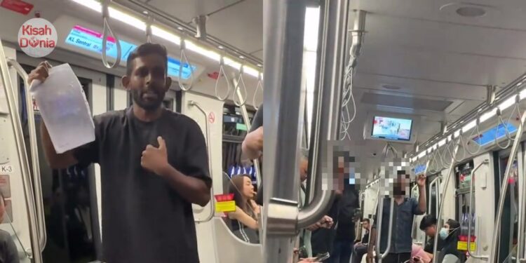 Lelaki Muallaf Gigil Dalam LRT, Dikejar Penjahat Upahan Abang Berkait Insurans