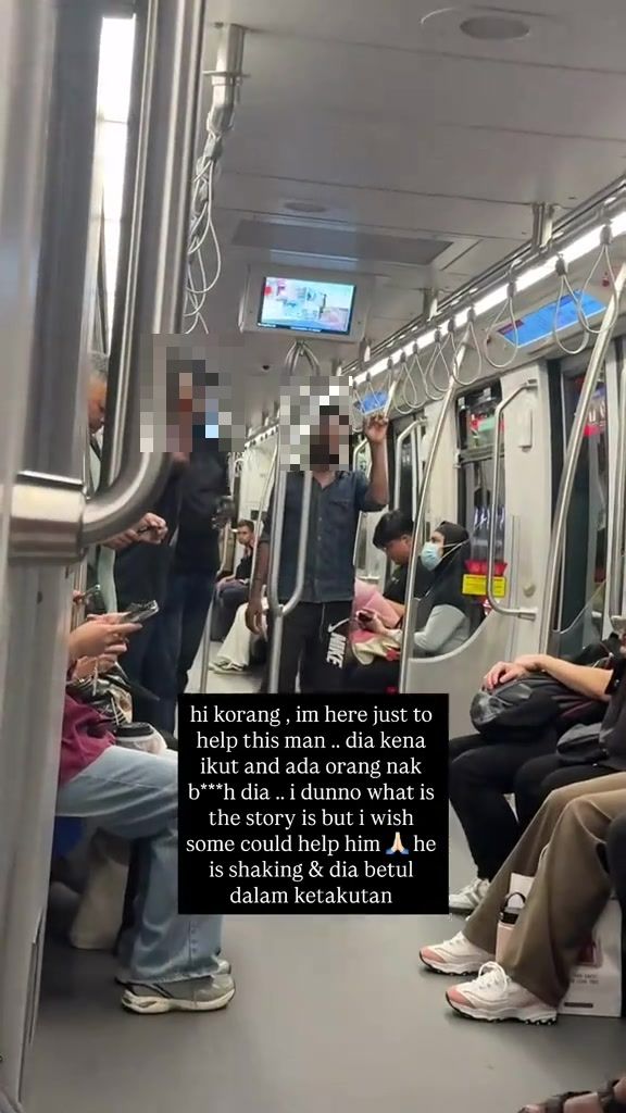 Lelaki Muallaf Gigil Dalam LRT, Dikejar Penjahat Upahan Abang Berkait Insurans