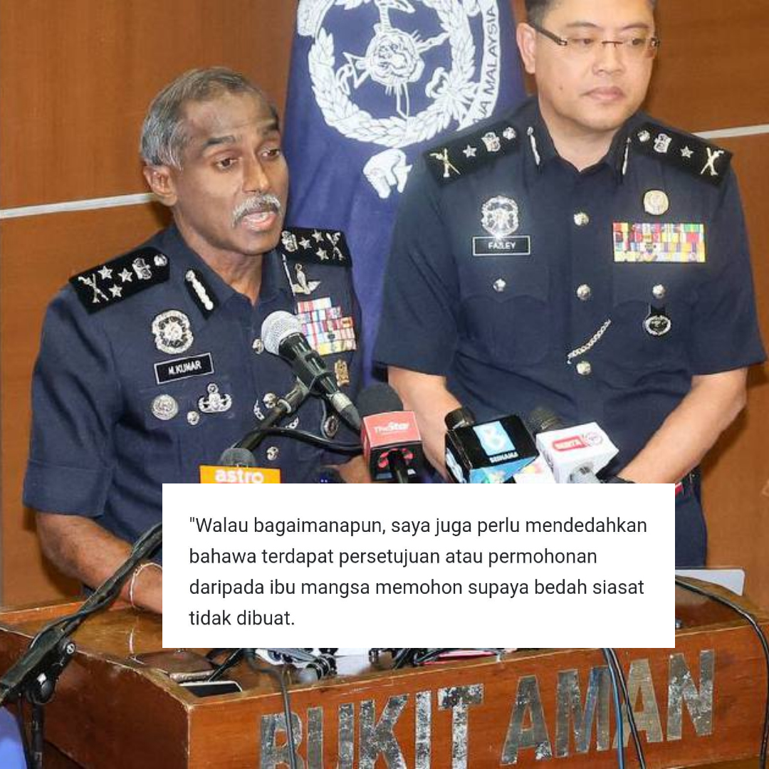 “Ibu Memohon Supaya Post Mortem Tidak Dibuat” – Pegawai Penyiasat Tak Patuh SOP