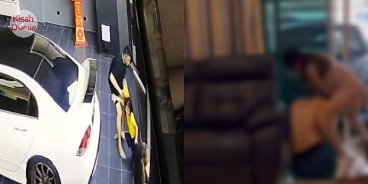 Isteri “Smackdown” Suami Curang Lepas Kantoi Dalam Rumah Skandal