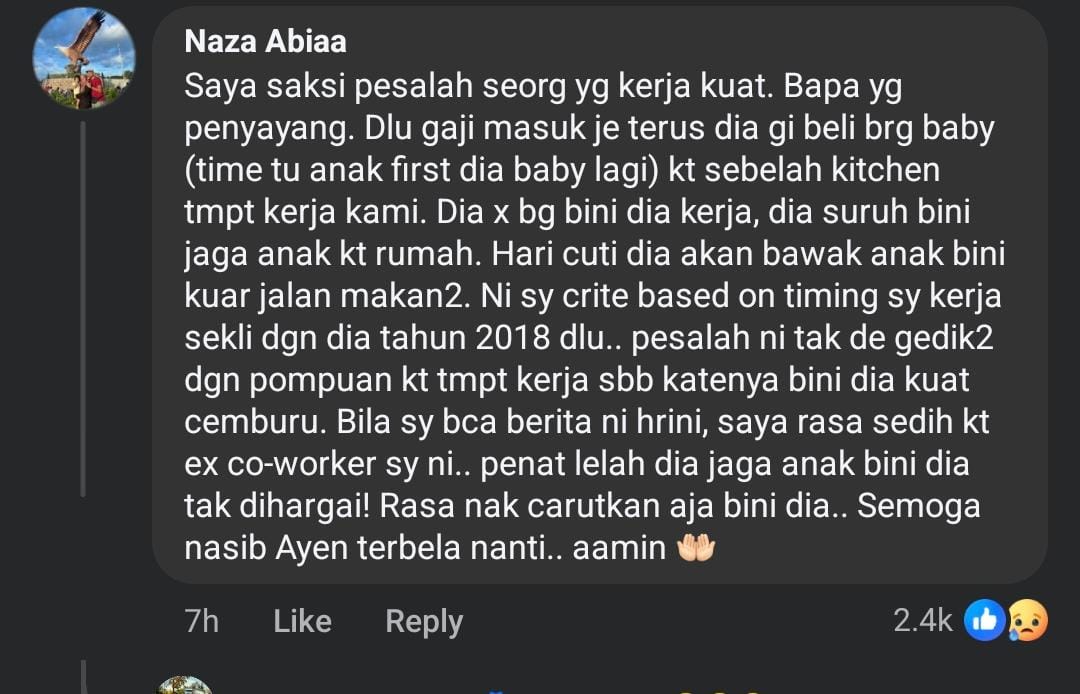 “Ayen Tak Gedik Dengan Perempuan Di Tempat Kerja, Isteri Kuat Cemburu” – Kenalan