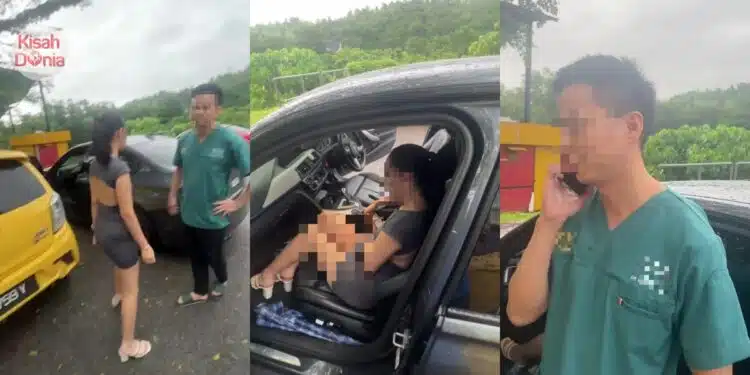 Suami Cekup Isteri & Doktor Dalam Kereta, Terkaku Lepas Hubungan Gelap Kantoi