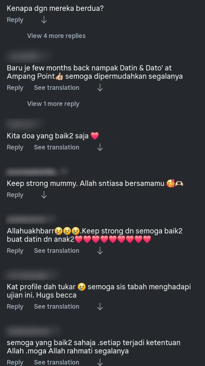 Datin Rebecca Letak Status ‘Single Mother Of 7’ Di IG “Thank You For 18 Years..”