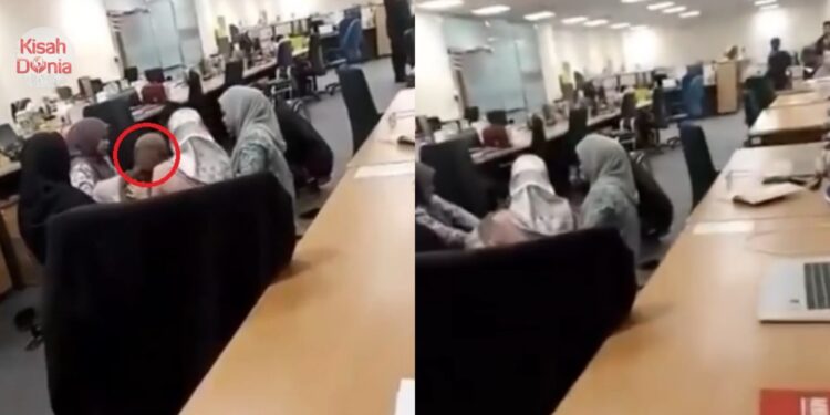 Pejabat Kerajaan Dikacau Lagi, Pekerja Wanita Dirasuk Mengilai Berulang Kali