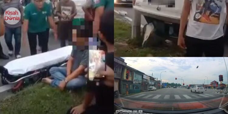 Kereta Berdesup Laju Di Lampu Merah, Pelajar SMKA ‘Tewas’ Sewaktu Balik Sekolah