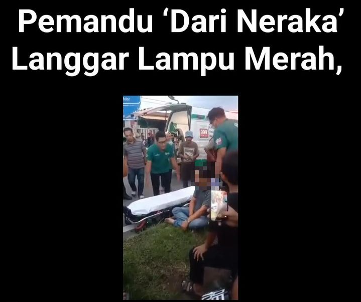 Kereta Berdesup Laju Di Lampu Merah, Pelajar SMKA ‘Tewas’ Sewaktu Balik Sekolah