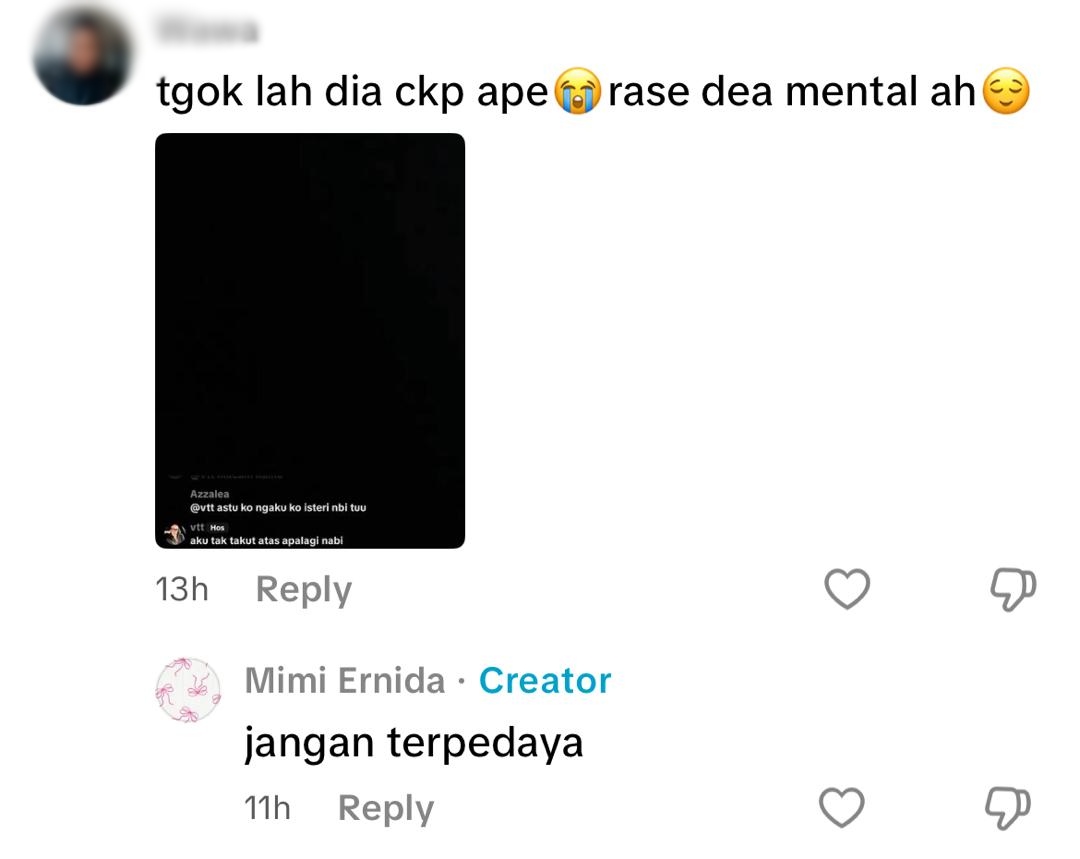 Mimi Ernida Dedah Akaun Palsu Menyamar Jadi Dirinya