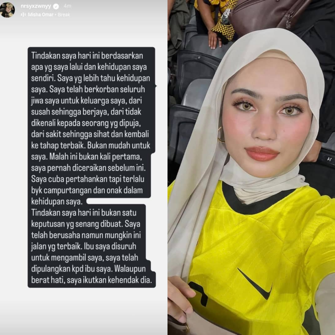 “Saya Pernah Diceraikan Sebelum Ini..Banyak Campur Tangan” – Isteri Faisal Halim