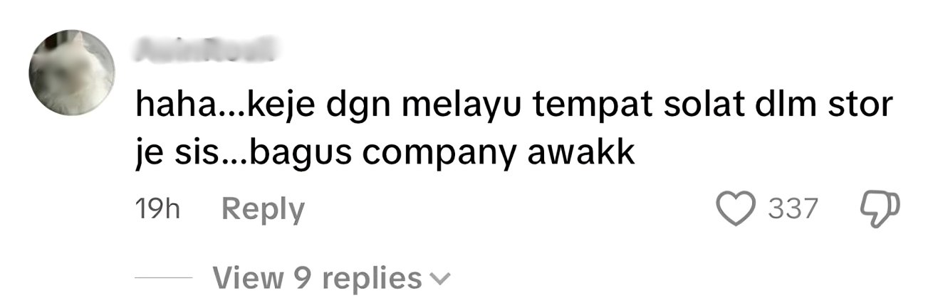 Pejabat Di UK Ada Surau? Wanita Kongsi Rasa Syukur, Ramai Kagum