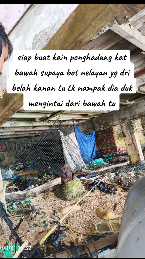 Lelaki Mengintai Tandas Chalet, Lintang Pukang Lari Sebelum Berjaya Ditangkap