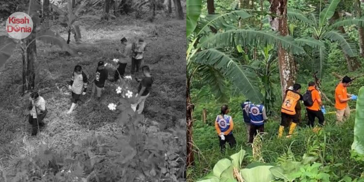 Tapak Kaki Sepanjang 22CM, Puluhan Daging Manusia Ditemui Bersepah Dalam Semak