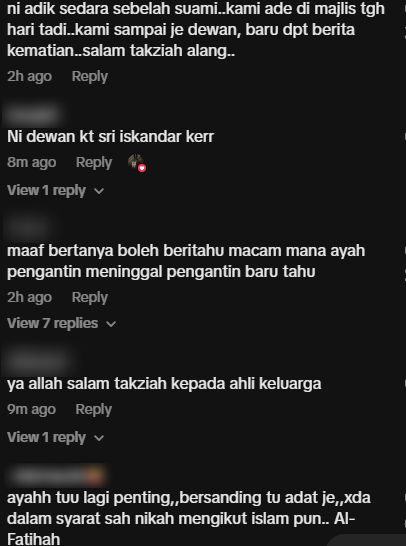 Hiba…Ayah Hembuskan Nafas Terakhir Saat Pengantin Berada Di Majlis Bersanding