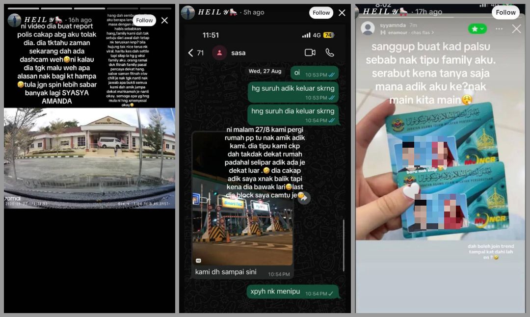 “Bukan Suami Nak Jaga, Kenapa Tidur Sekatil Tanpa Status Suami Isteri?” – Kembar