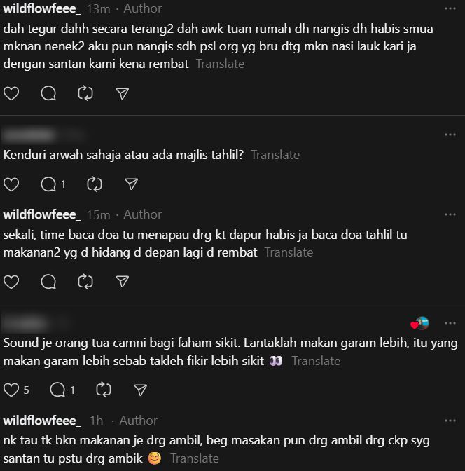 Geng Makcik Rakus Tapau Setiap Lauk Kenduri Tahlil, Tetamu Lain Cuma Merasa Kuah