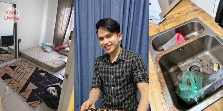 Dapur Berkerak, Sofa Rabak & Sampah Menimbun, Keadaan Rumah Sewa Shafiqcute